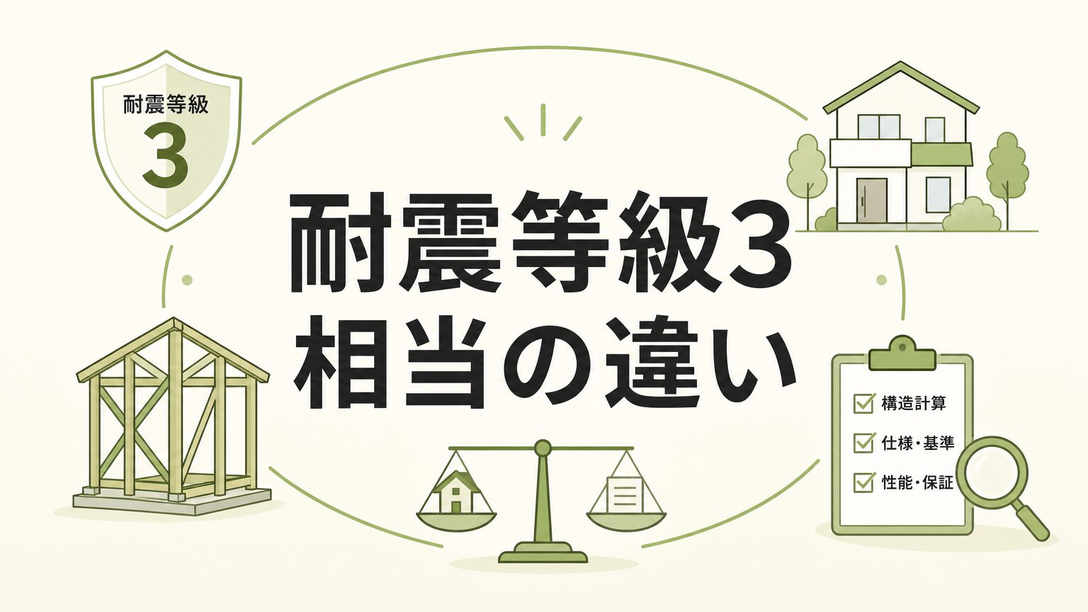 耐震等級3と3相当の違いとは?「なんちゃって」に騙されない選び方【家百講座 戸建て編 #10】