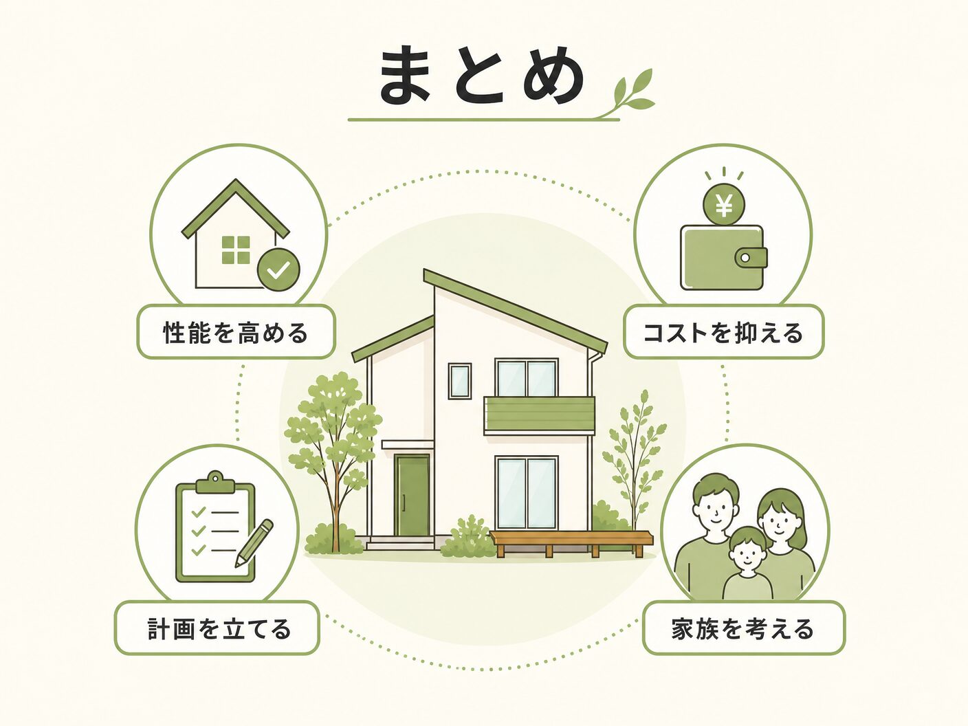 住宅ローン 借入可能額 年収のまとめを表す図解イラスト