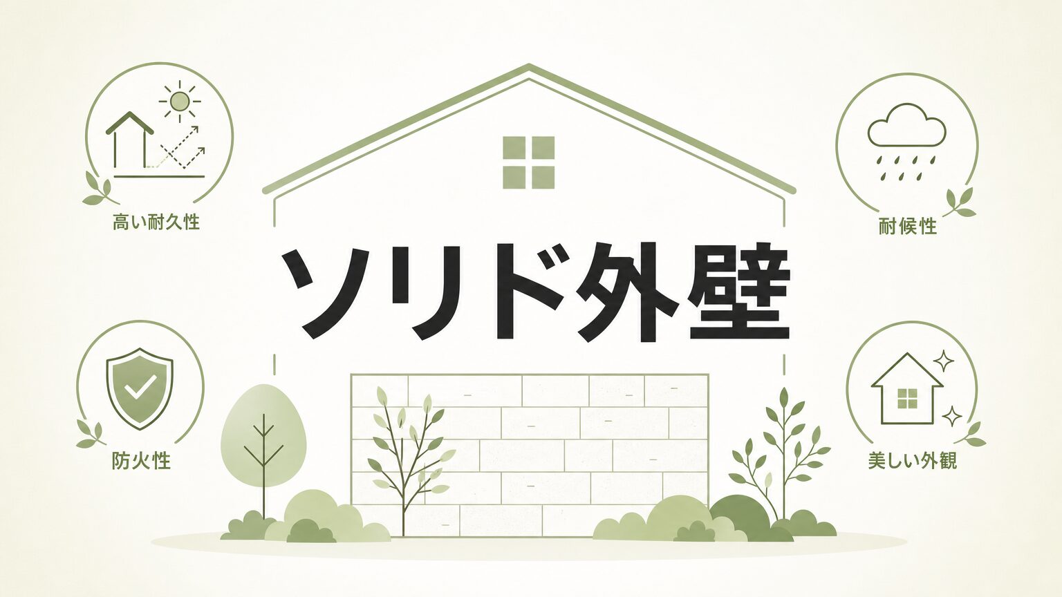ソリド外壁（SOLIDO）の全知識｜メリット・デメリットと施工手順を徹底解説のアイキャッチ画像