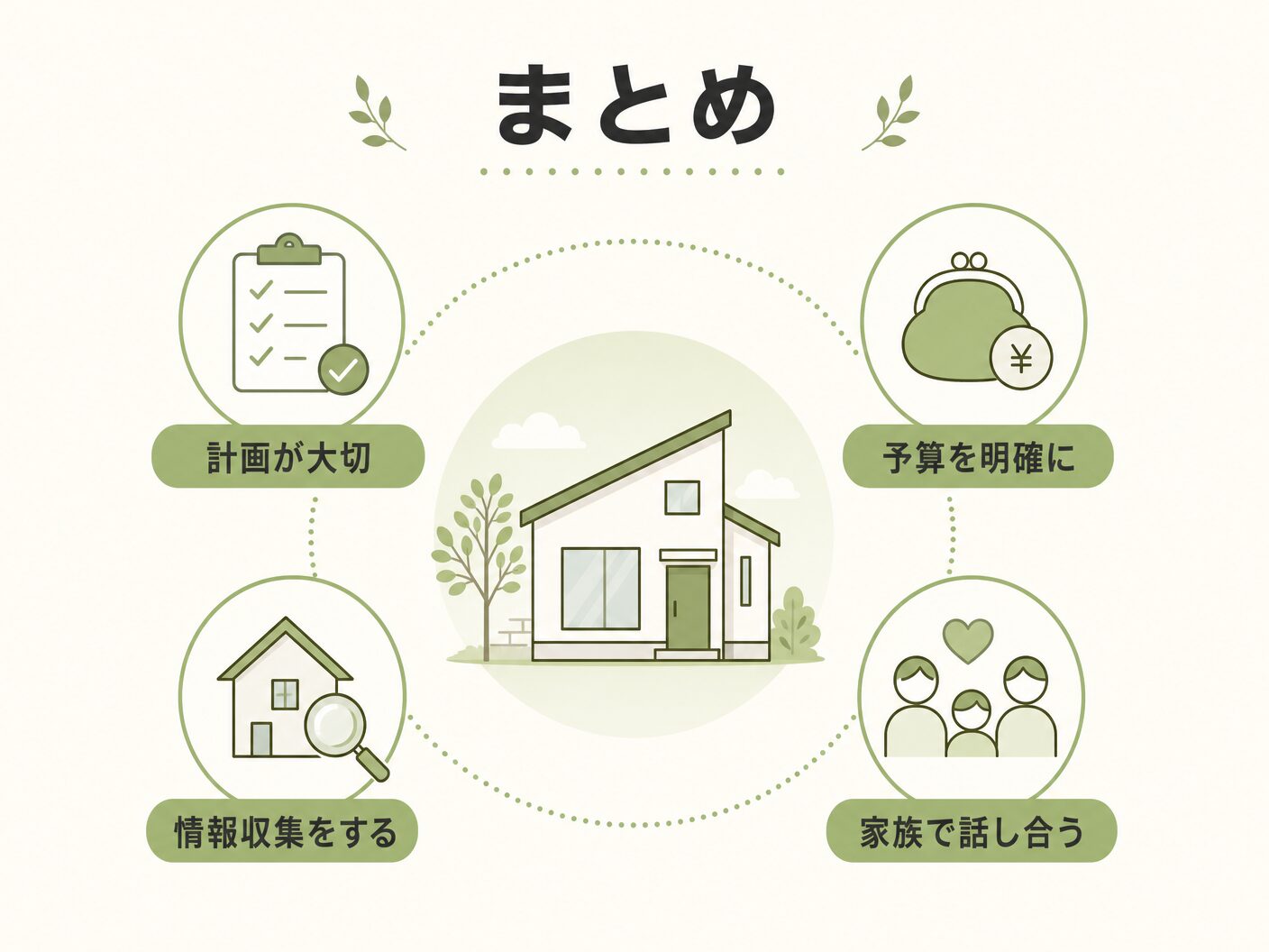 そとん壁のまとめを表す図解イラスト