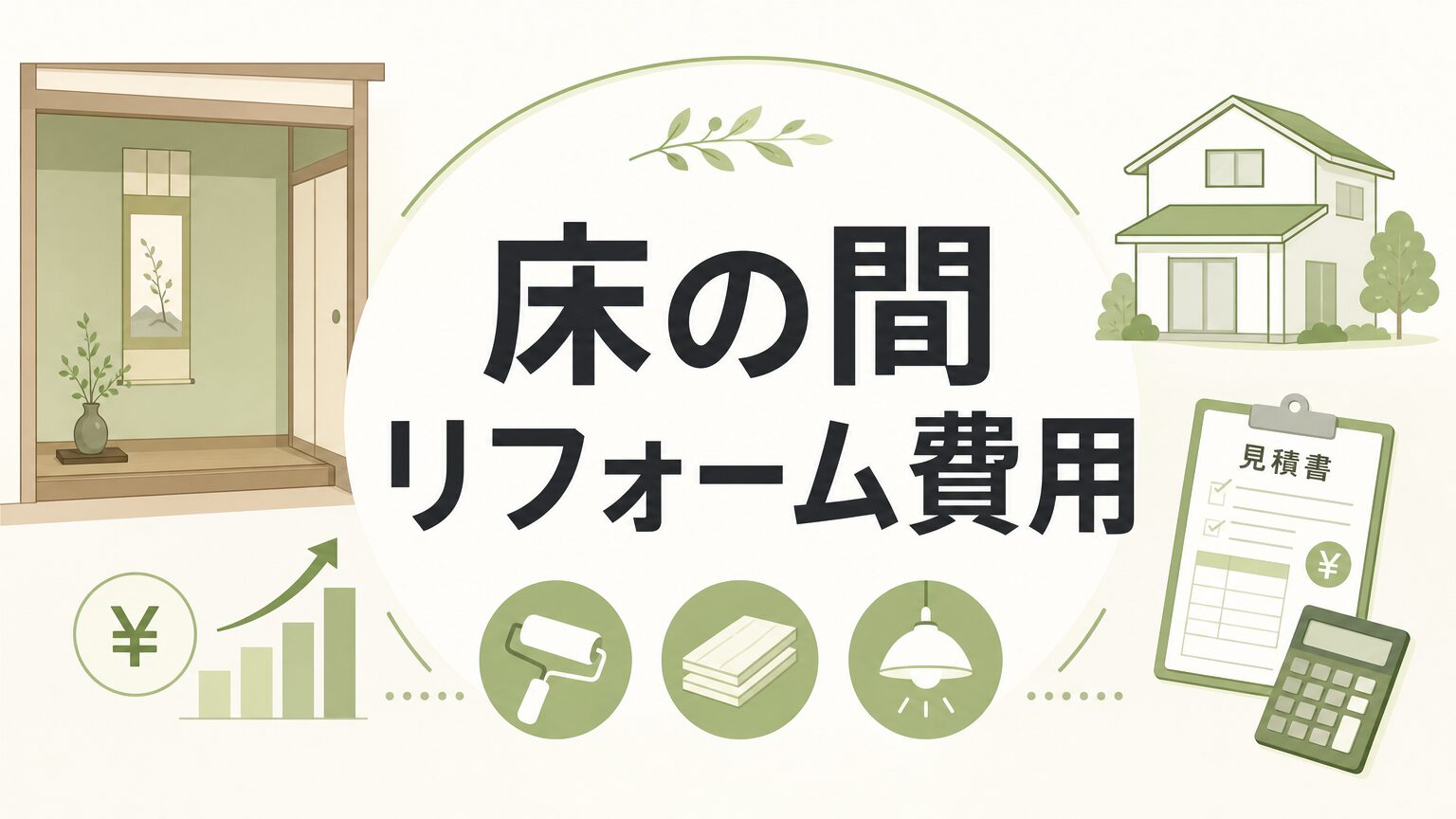床の間リフォームの費用相場を徹底解説!活用アイデア7選も紹介