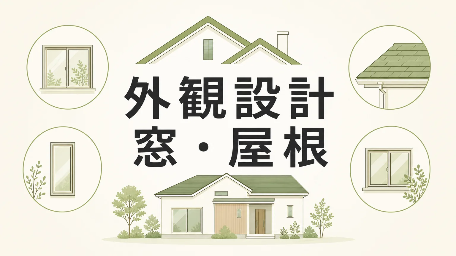 外観設計で窓・屋根・軒高をプロに任せるべき理由とは?【家百講座 戸建て編 #23】