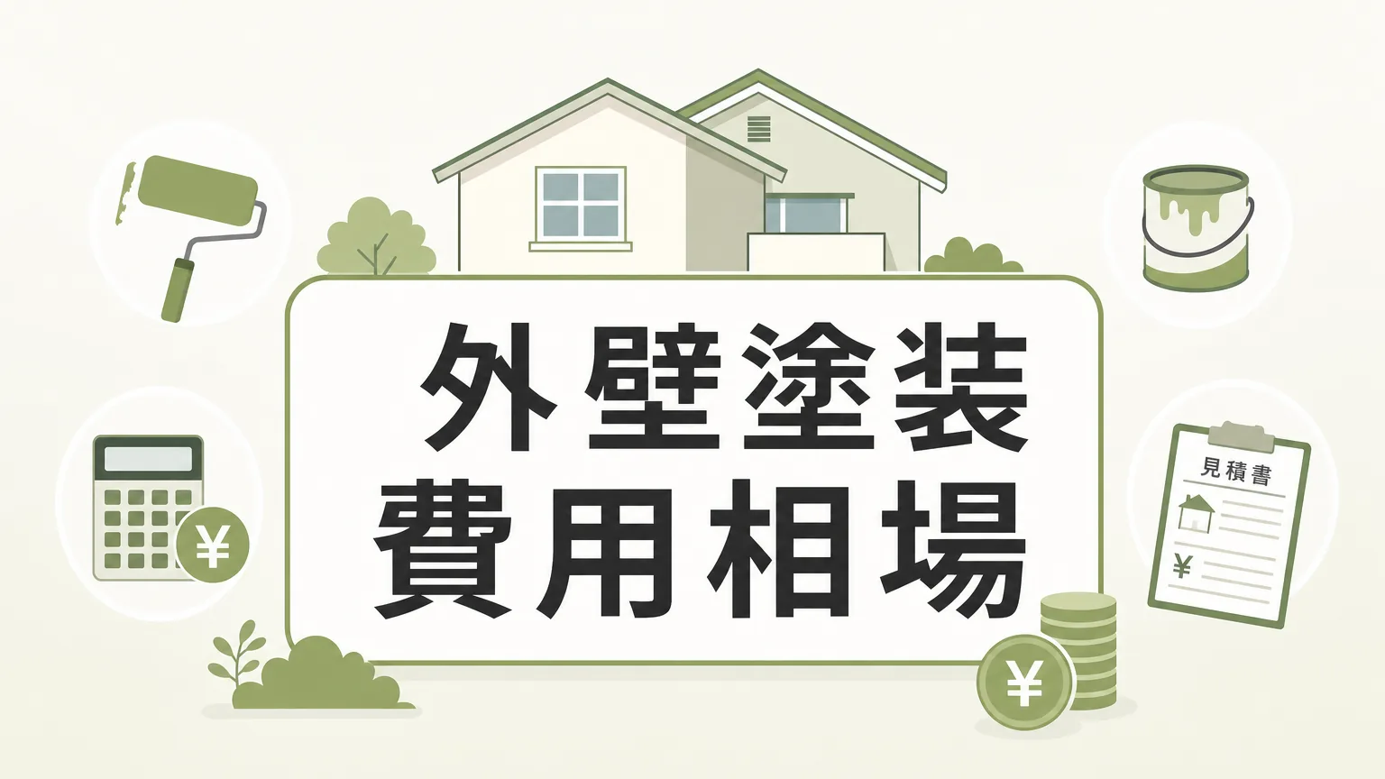 外壁塗装の費用相場は30坪で80〜120万円！内訳と損しない業者選び
