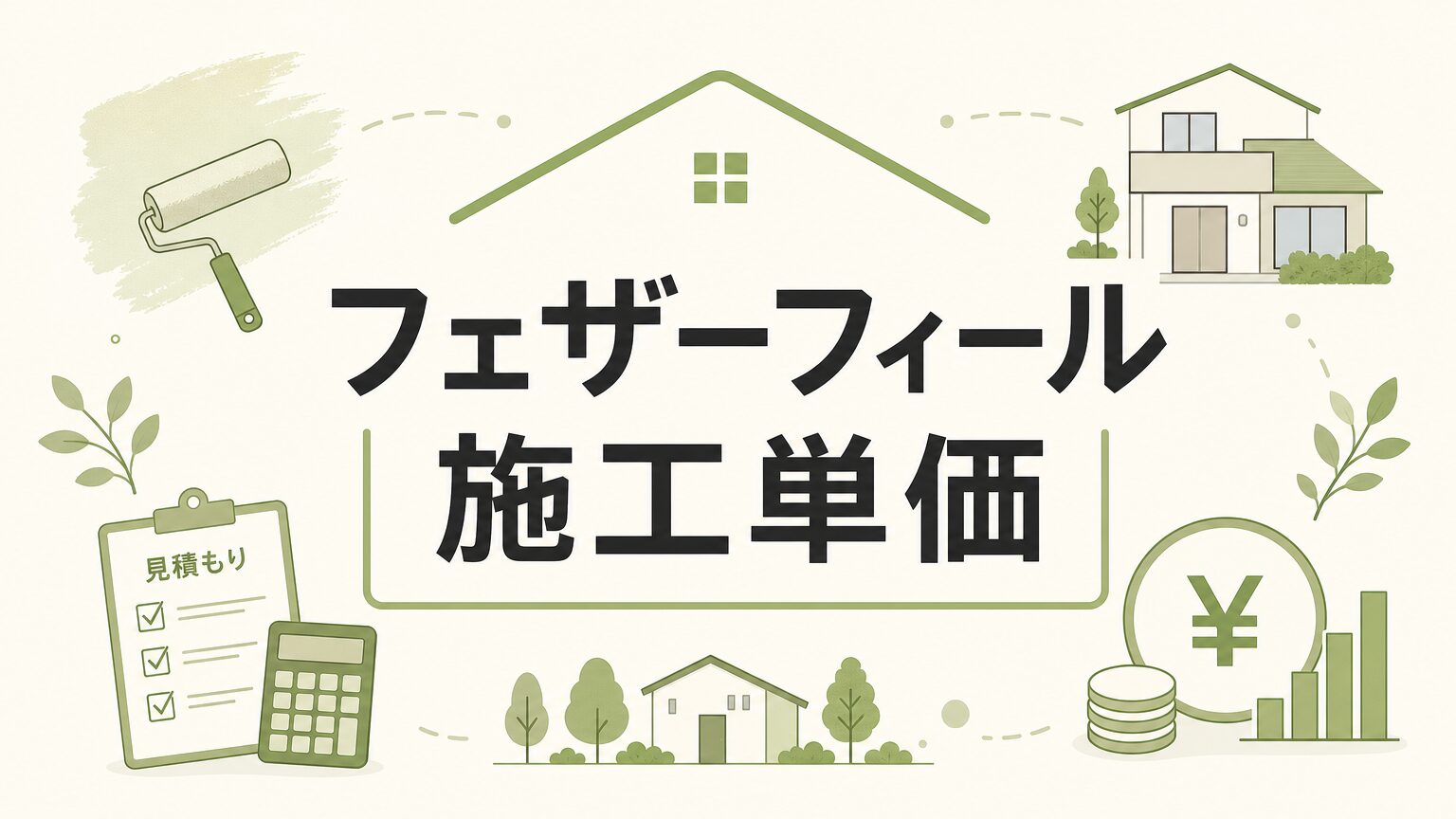 フェザーフィール施工単価の完全ガイド|材料費・職人費の目安まとめ