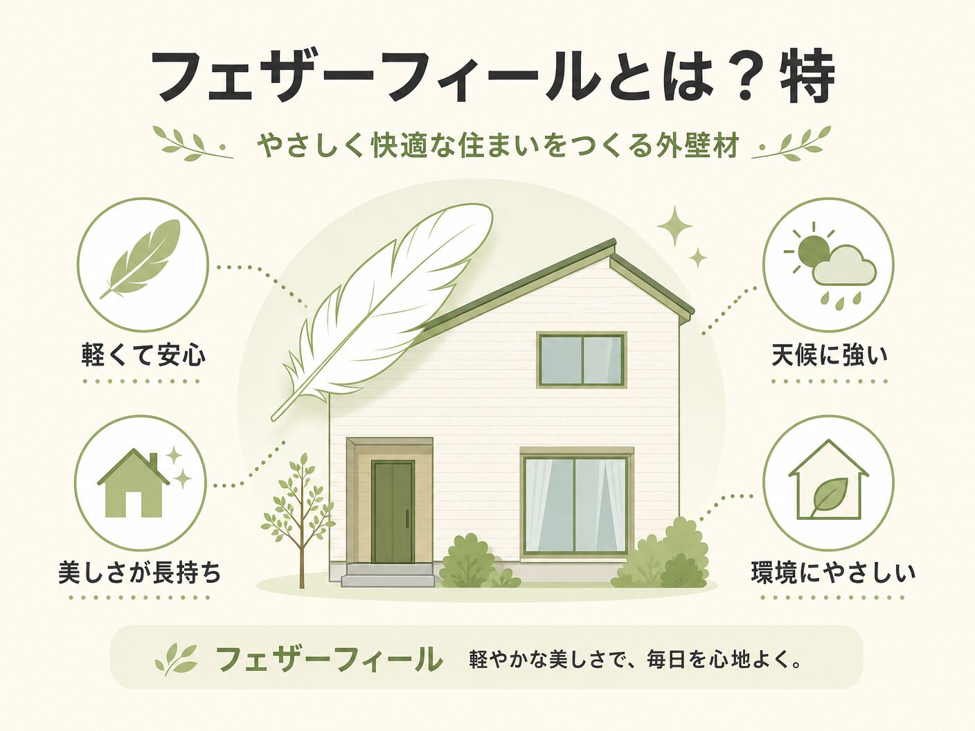 施工単価のフェザーフィールとは?特徴と基本情報を表す図解イラスト