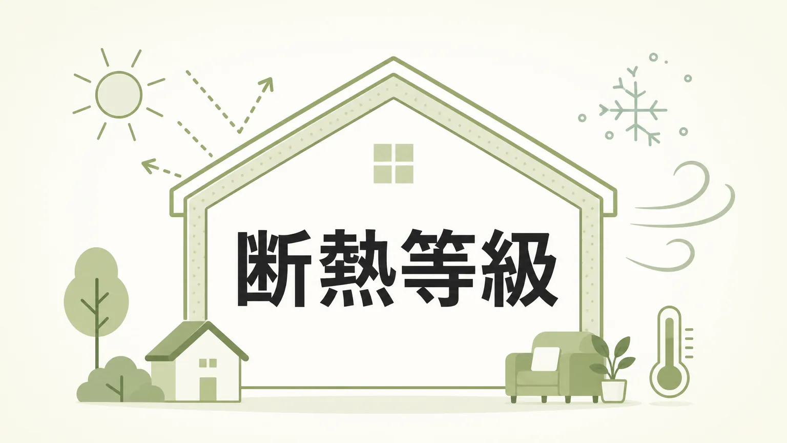 断熱等級1〜7を徹底解説！光熱費・義務化・補助金まで全部わかるのアイキャッチ画像