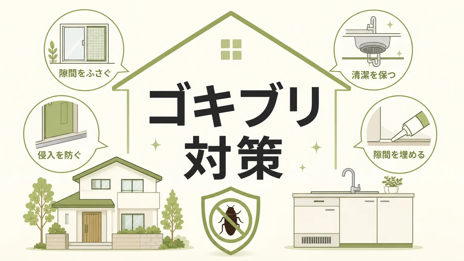 新築住宅のゴキブリ対策｜入居前後にやるべき完全ガイド