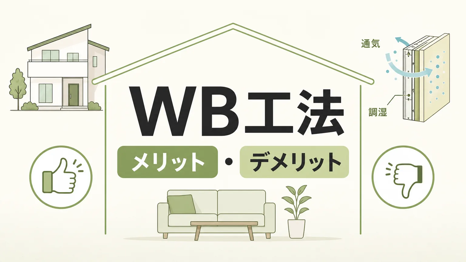 WB工法のメリット・デメリットを徹底解説！後悔しない家づくりの選び方