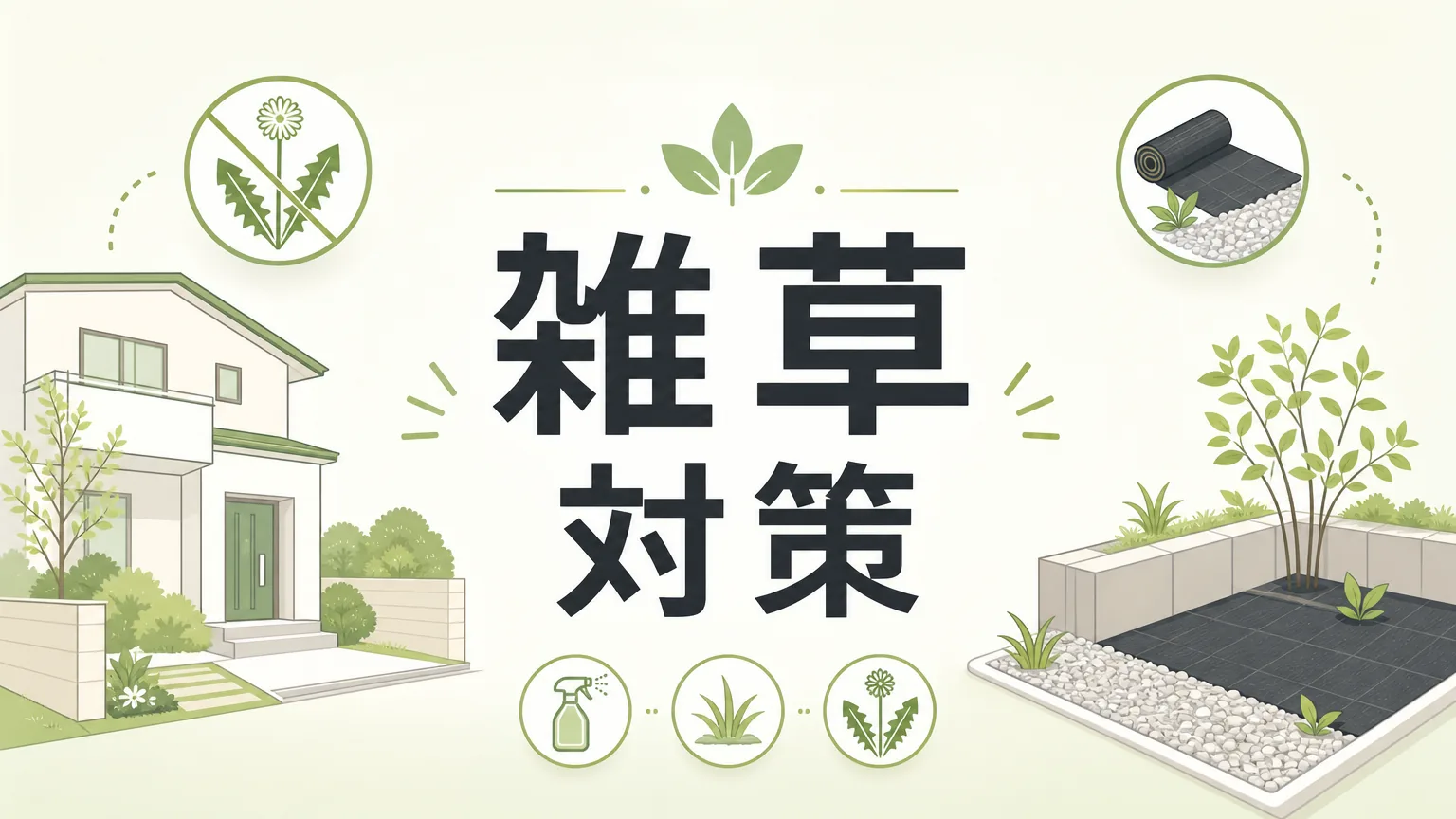 雑草対策を完全攻略!放置NGな理由と場所別の最適解まとめ