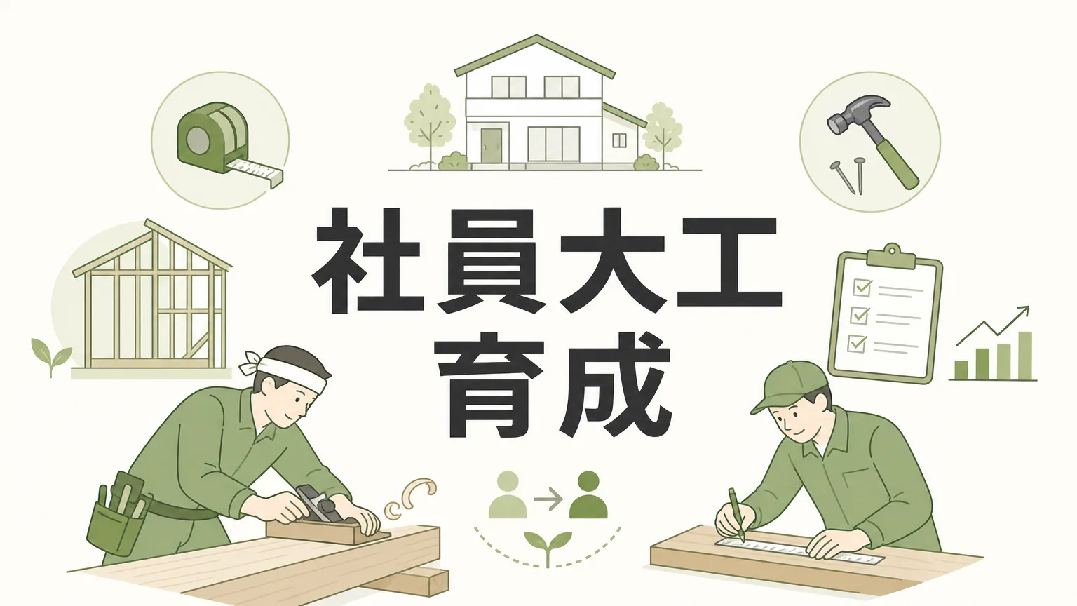 社員大工の育成と内製化とは？工務店経営者3名が本音で語る【家百講座 戸建て編 #31】