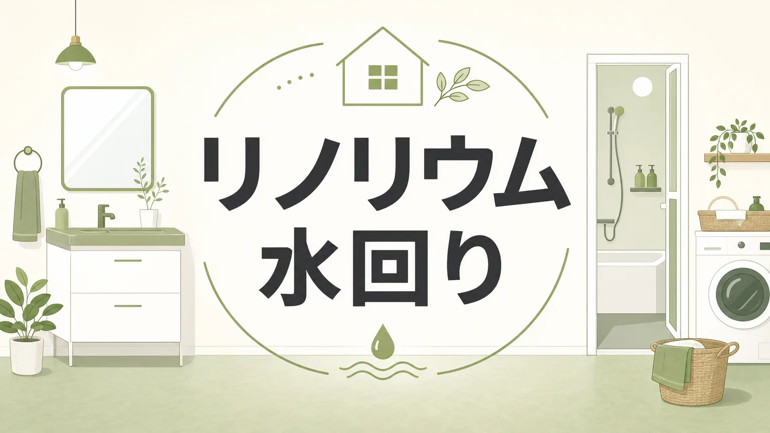 水回りにリノリウムはおすすめできるか？工務店目線で本音を解説
