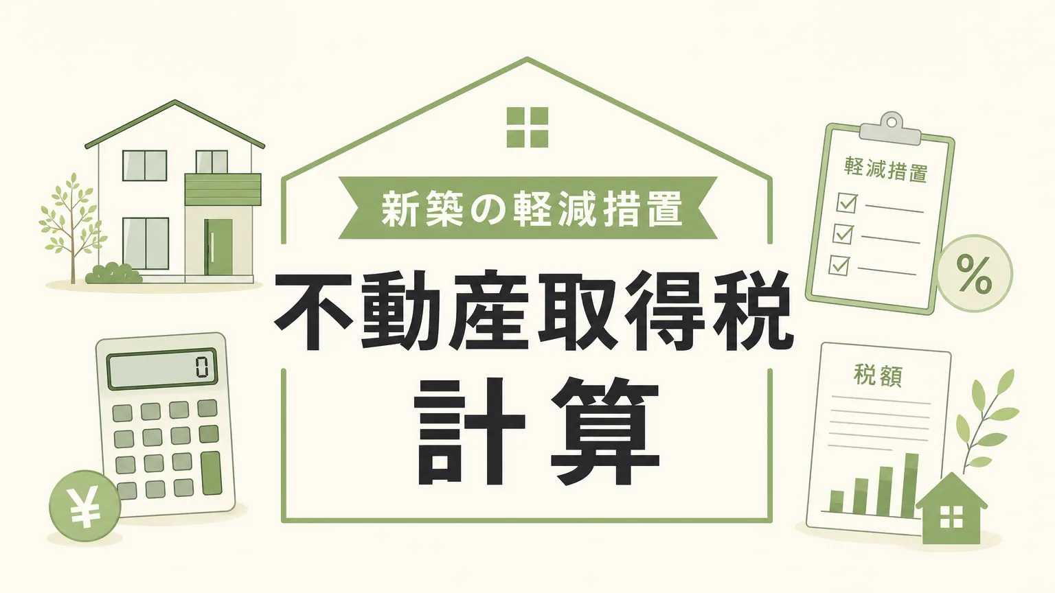新築住宅の不動産取得税｜軽減措置の条件・計算方法を完全解説